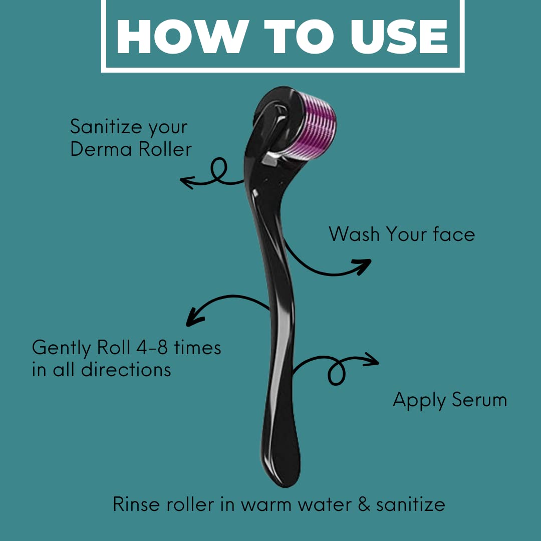 Devriz Professional Face Roller for Men & Women - Skin Care & Massage Tool for Wrinkles, Puffiness & Relaxation - Perfect for Home Spa & Skincare Routine