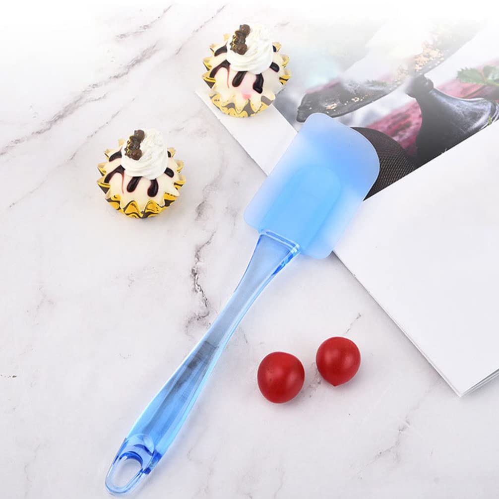 3-Piece Silicone Spatula Set for Baking - Non-Stick Kitchen Spatulas for Cake, Jam, Frosting & Cream - Perfect for Home Bakers, Cake Decorating & Kitchen Use - Dishwasher Safe & Heat Resistant