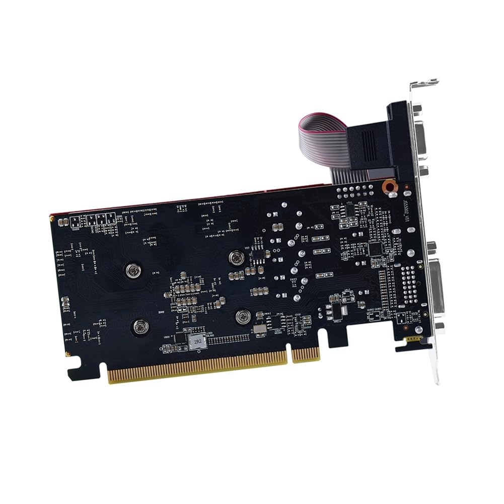 TsoLay RX550 GDDR5 4GB Graphics Card - 1020MHz Core Clock, 6000MHz Memory - VGA+DVI+HDMI Compatible - Gaming & Video Editing GPU for PC Builds & Workstations
