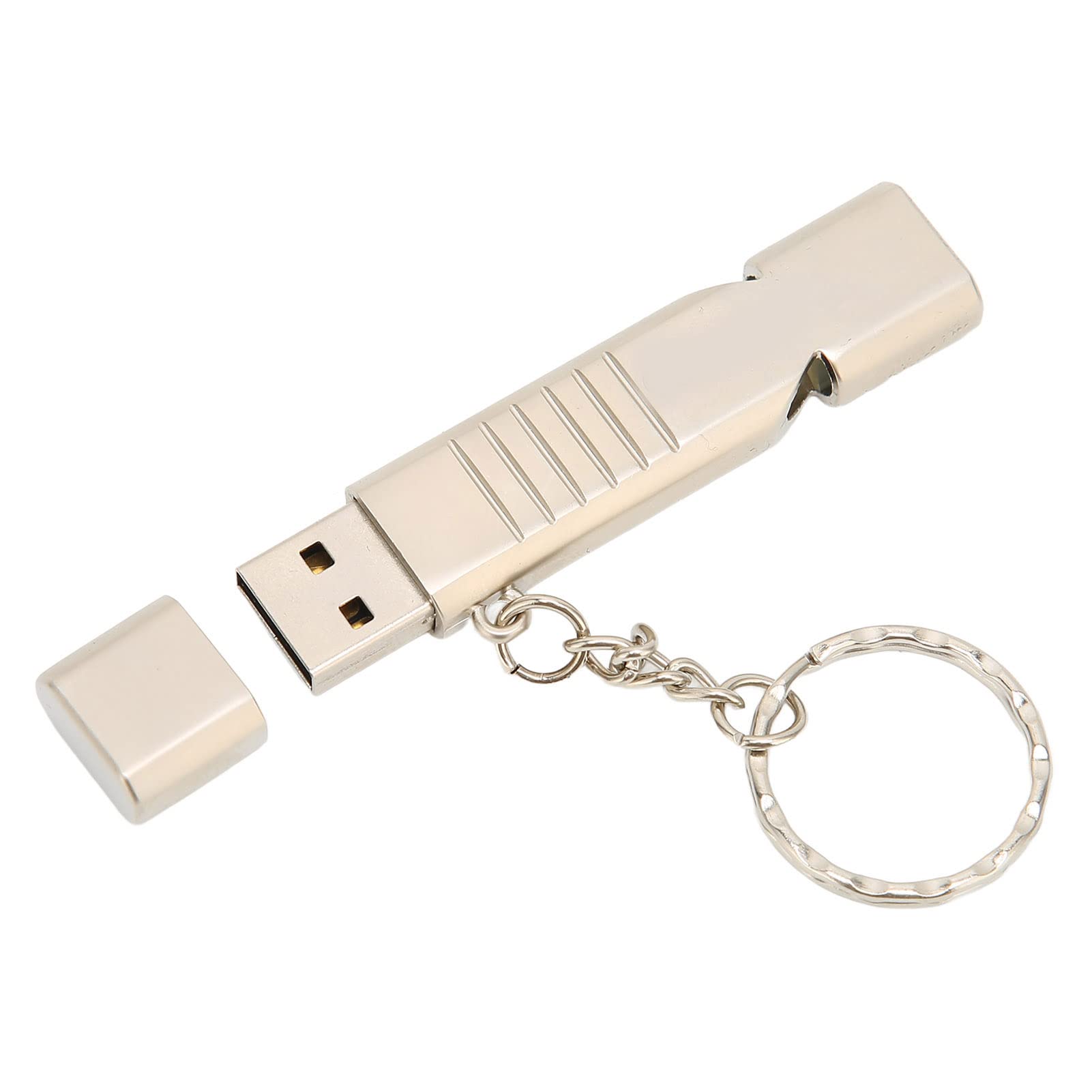 256GB USB Flash Drive with Adapter - High-Speed Portable Storage for Phones, Computers & Tablets - Perfect for Travel, Office & Home Use (Silver)