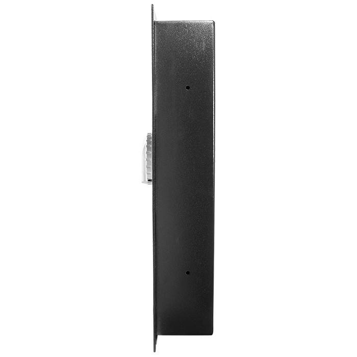 Barska AX12038 Biometric Wall Safe - Fingerprint & Keypad Security Lock Box for Home, Office, Jewelry & Cash - Compact Hidden Wall Safe for Bedroom, Closet or Garage