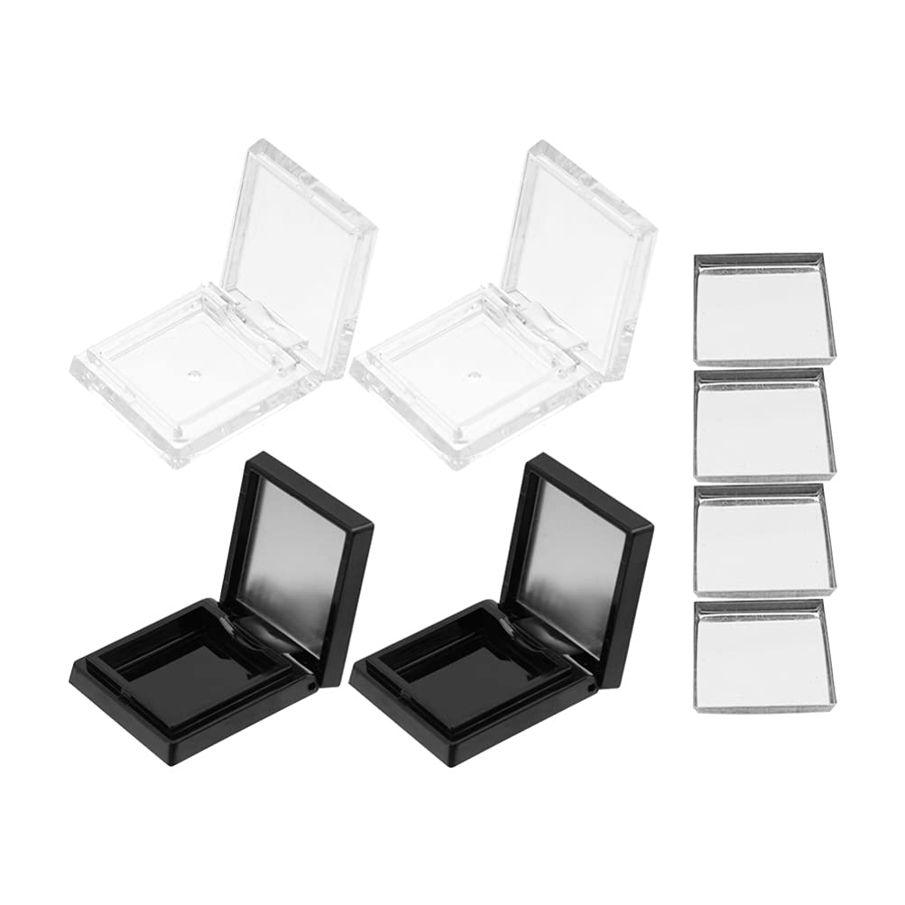 8pcs Glitter Lipstick Palette - Empty Eyeshadow Case for Makeup Storage & Travel