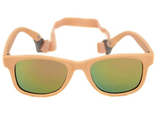 Matte Pink Frame W/ Rose Gold Mirror Lens