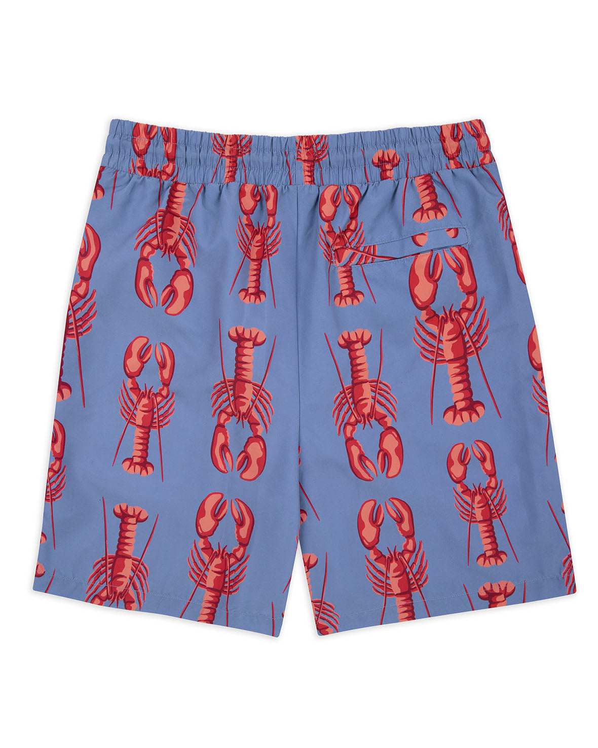 Men's Lobster Print Swim Shorts - Quick Dry Beach Swim Trunks for Summer Swimming, Surfing, and Poolside Relaxation