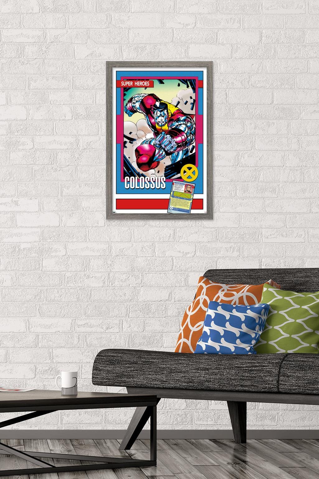 Trends International Marvel Trading Cards - Colossus Wall Poster, 14.725