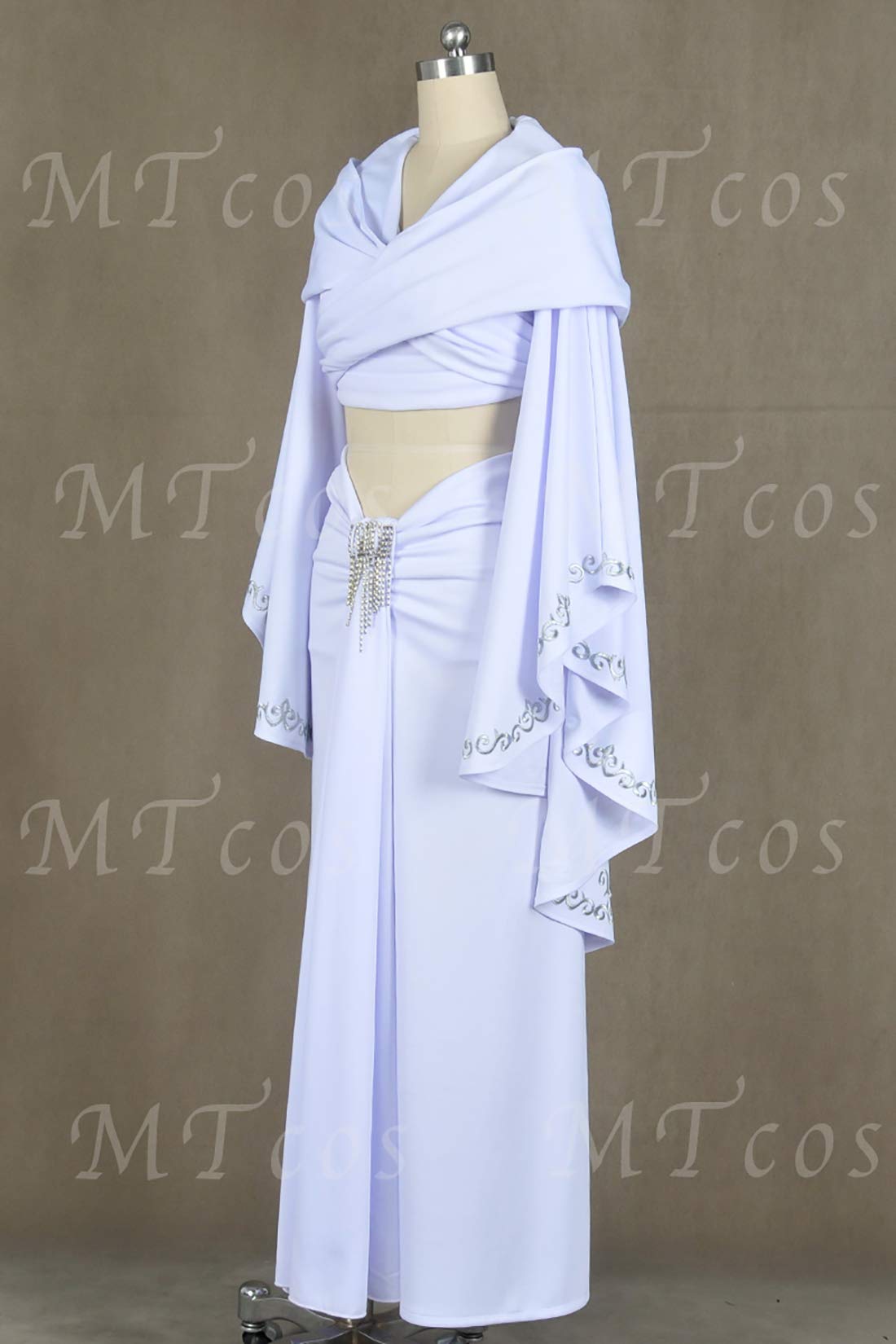 Star Wars Princess Leia Organa Deluxe White Costume Set - Halloween Cosplay Outfit for Women | Perfect for Comic Con, Cosplay Events & Halloween Parties
