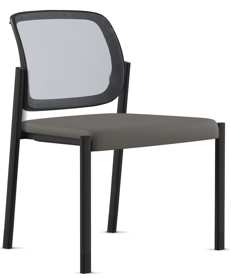 9 to 5 LINK Guest Chair (1410) - Ergonomic Office Visitor Chair with Padded Seat & Back - Perfect for Reception, Conference Rooms & Home Offices