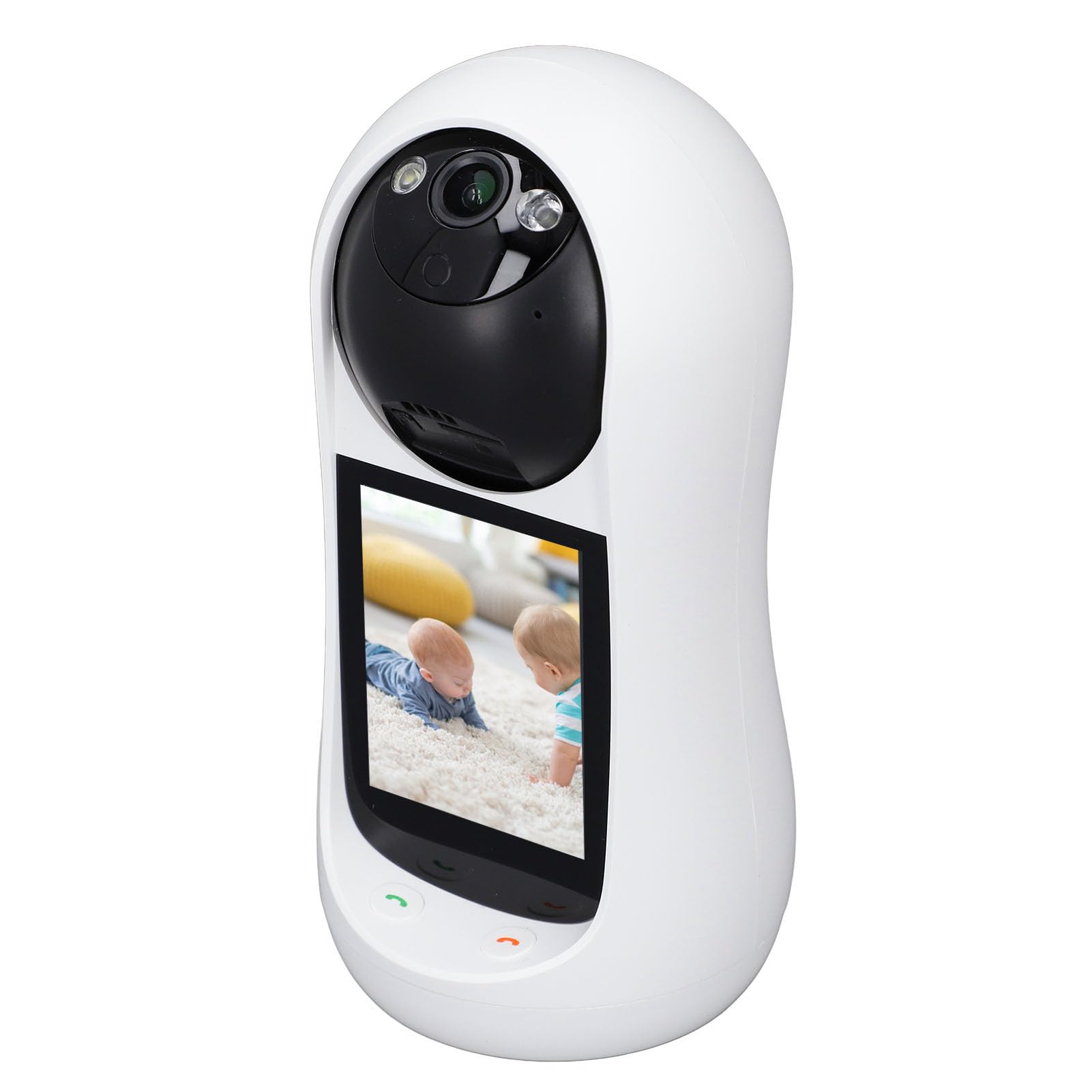 PUSOKEI 3MP Two-Way Video Pet Camera with 90° Wide Angle, AI Motion Tracking & Multi-User Sharing - Indoor Security Camera for Dogs, Baby Monitoring & Home Surveillance