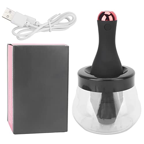 Rechargeable Electric Makeup Brush Cleaner - Automatic Cosmetic Brush Spinner for Quick Drying | Perfect for Home & Professional Makeup Artists
