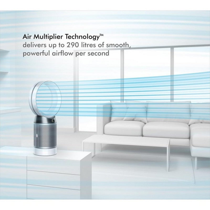 Dyson Pure Cool HEPA Air Purifier with Sensor - Certified Refurbished (Excellent Condition) | 1-Year Dyson Warranty | DP04 Model | Ideal for Bedrooms, Living Rooms & Offices