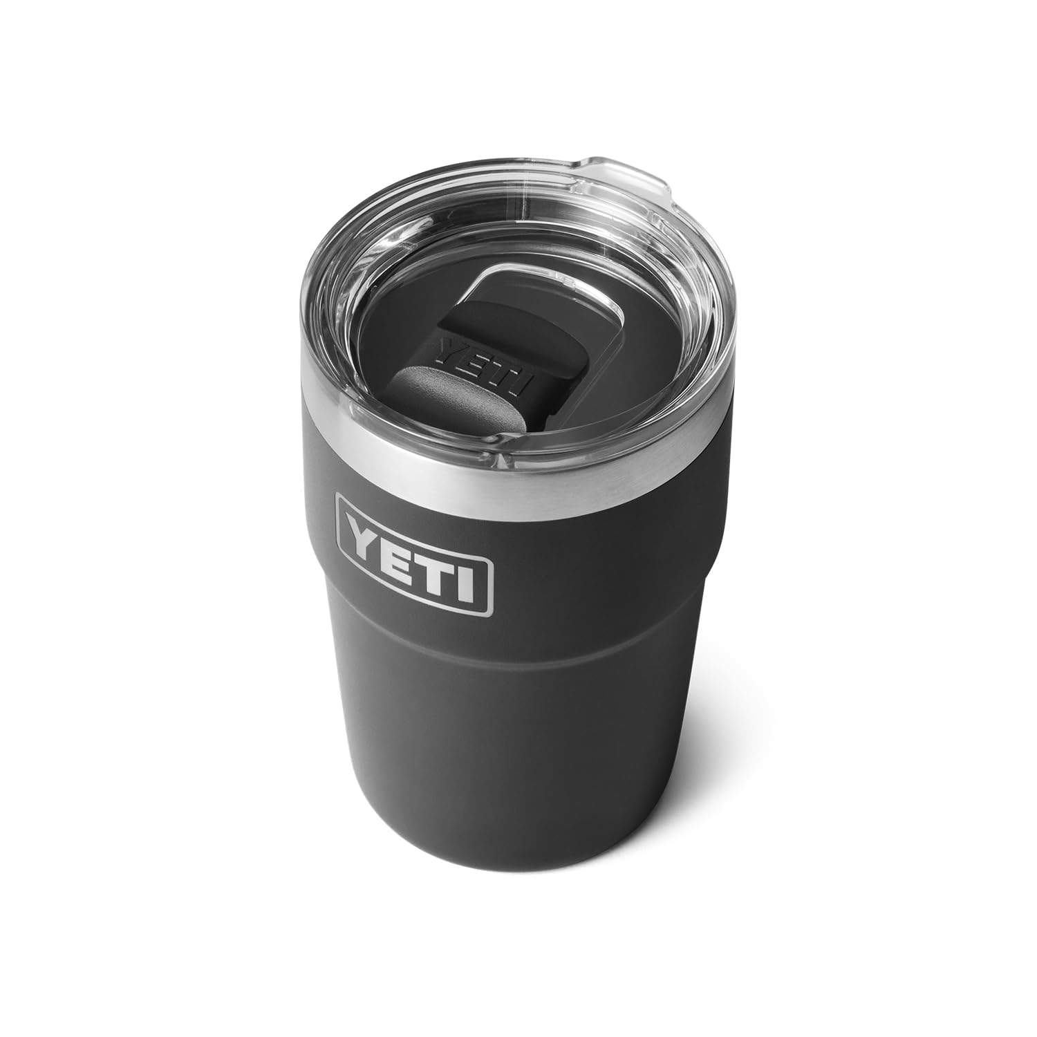 YETI Rambler 16 oz Stackable Tumbler - Vacuum Insulated Stainless Steel Travel Mug with MagSlider Lid - Keeps Drinks Hot/Cold for Hours - Perfect for Coffee, Tea, Camping & Office Use