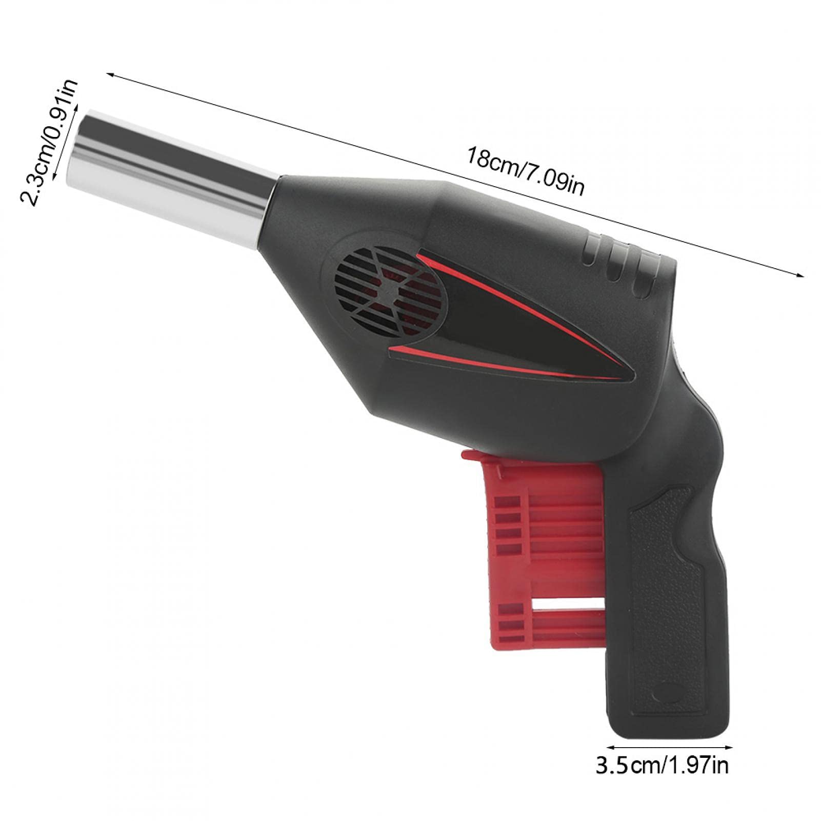 EVTSCAN Portable Handheld BBQ Fan - Manual Air Blower for Outdoor Grilling, Camping, Picnics & Backyard Barbecues | Perfect for Charcoal Starter, Fire Pit & Campfire Cooking