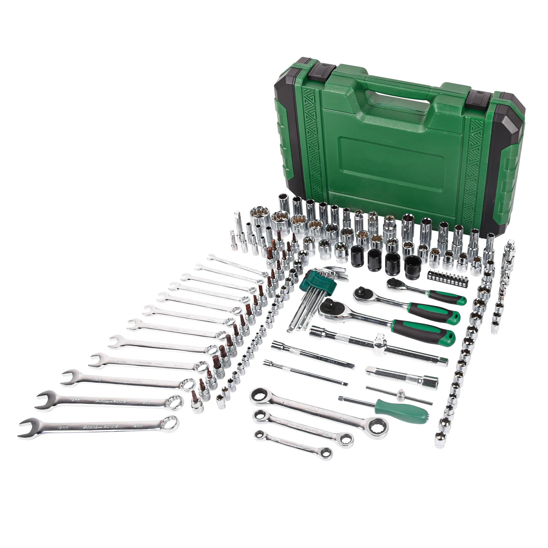 151-Piece Professional Socket and Drive Tool Set - 1/2