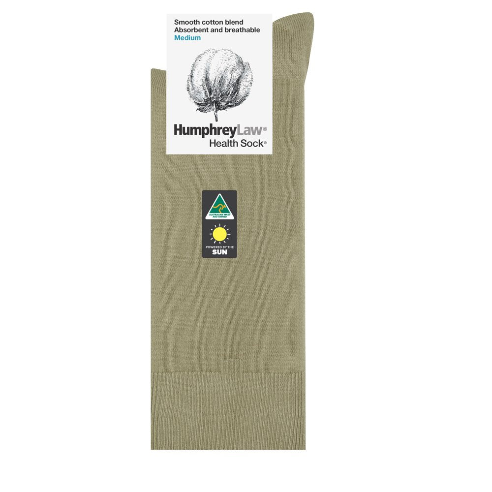 HUMPHREY LAW Classic Cotton Socks for Men - Breathable Black Crew Socks - Perfect for Work, Casual Wear & Everyday Comfort