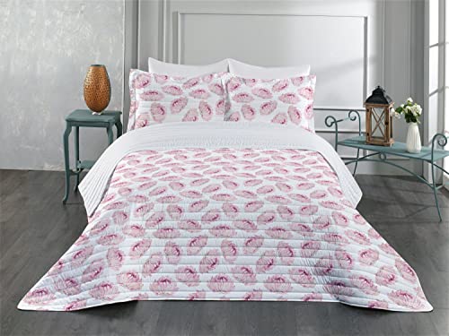 Rose Pink White