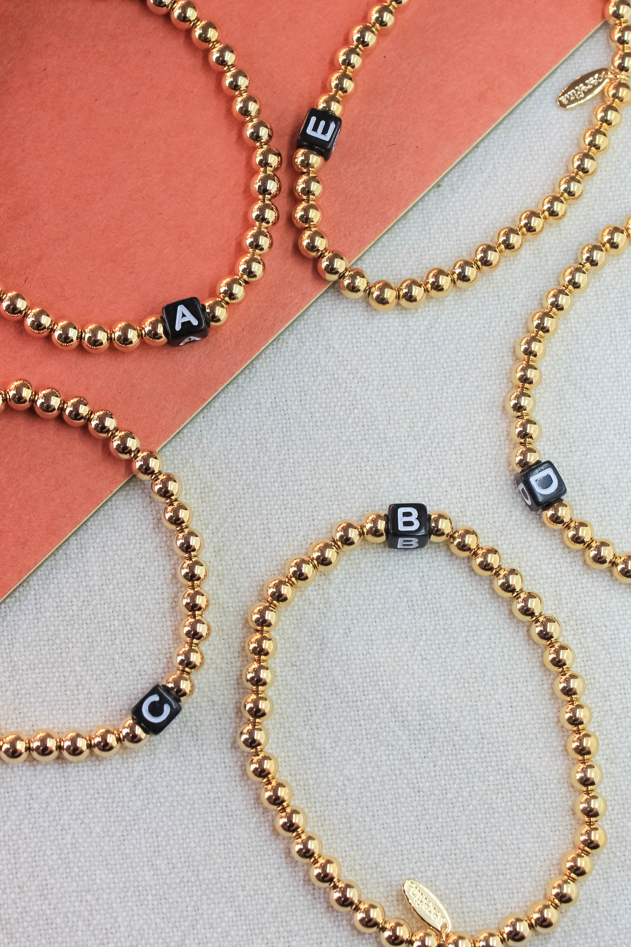 Personalized Alphabet Monogram Bracelet for Women - Custom Initial Letter Jewelry Gift for Her - Perfect for Birthdays, Anniversaries & Everyday Wear