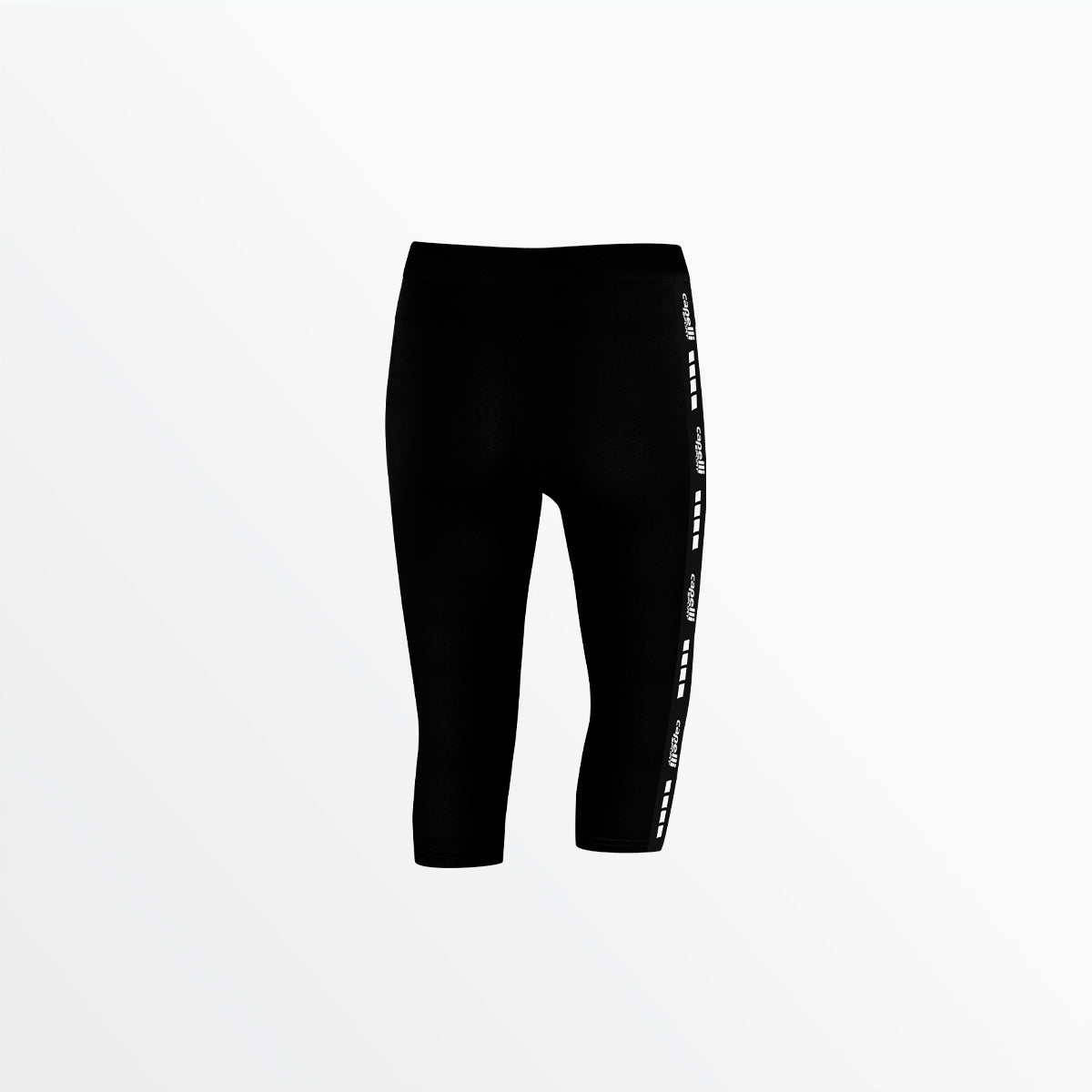 Women's Signature Mid Rise 3/4 Cotton Leggings - Soft Stretchy Yoga Pants for Workout, Running & Casual Wear