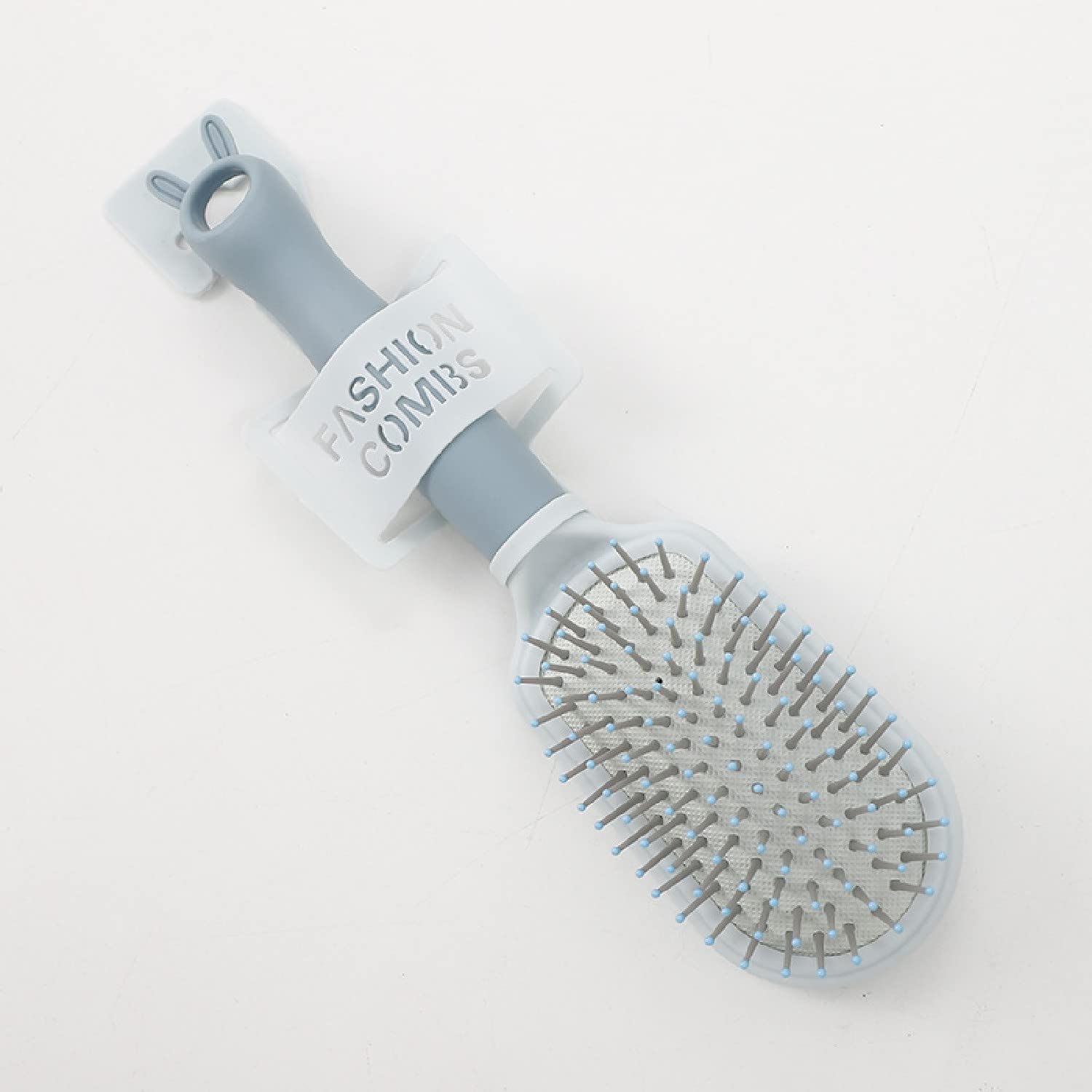 **DANSR Pro Wooden Detangling Hair Brush - Natural Paddle Hairbrush for Women, Men & Kids - Stimulates Scalp, Reduces Breakage & Adds Shine - Perfect for Wet, Dry or Curly Hair (1-Pack, Blue)**