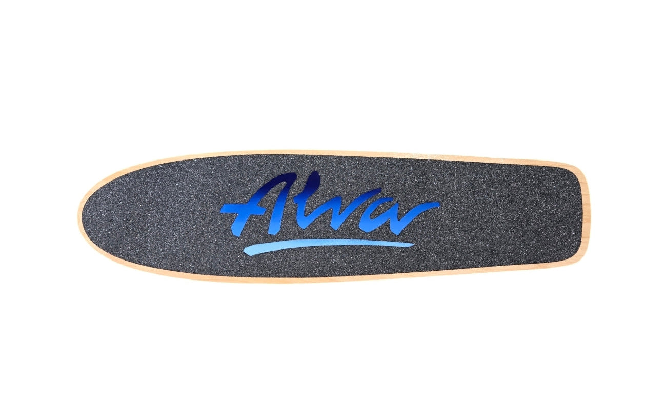 ALVA 77 Twilight Skateboard Deck - Professional 7-Ply Maple Wood Cruiser Board for Street & Park Skating - Perfect for Commuting, Tricks & Outdoor Fun