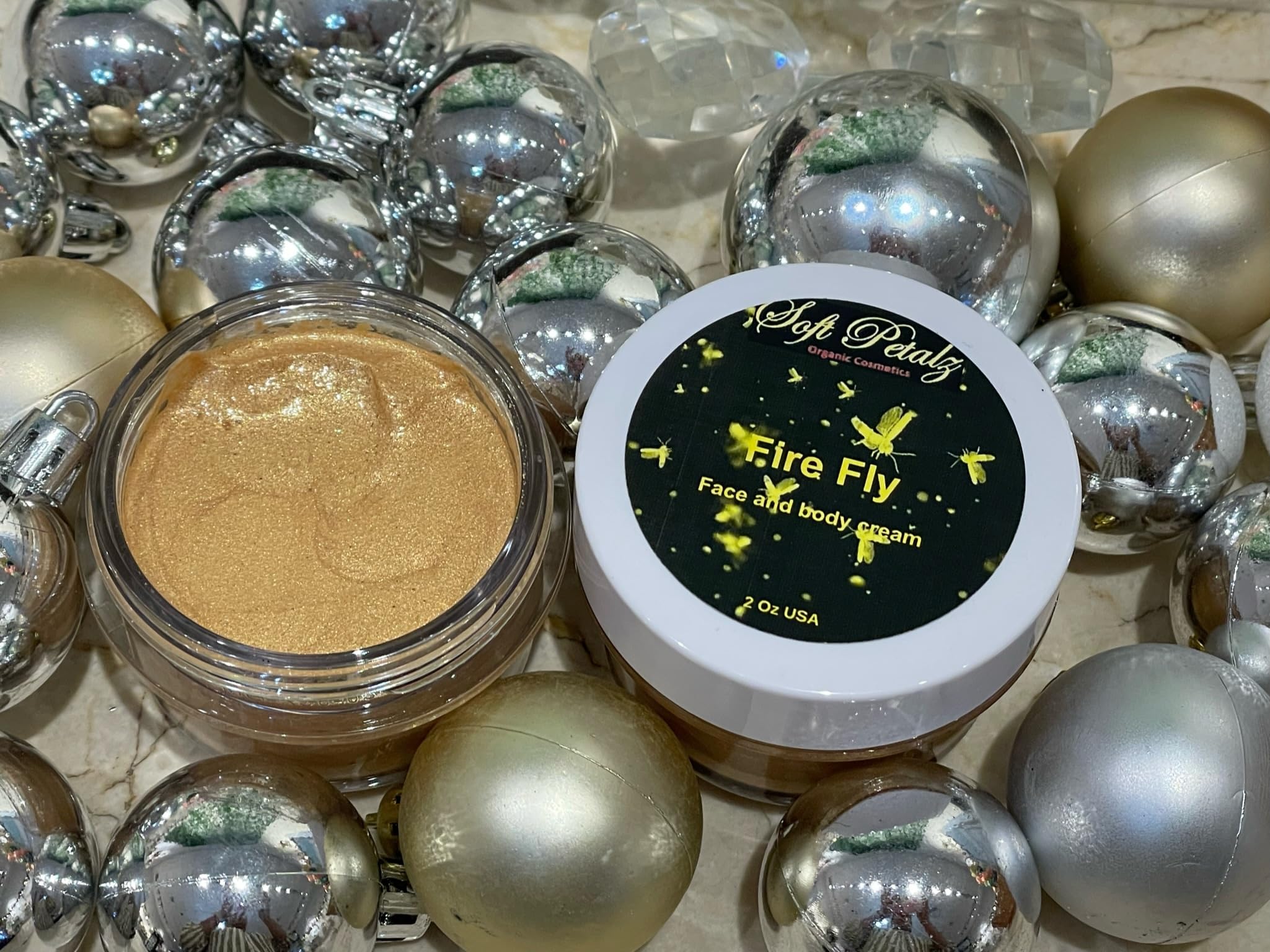 Soft Petalz Firefly Face & Body Cream - Hydrating Moisturizer for Dry Skin | Day & Night Use for Glowing Complexion | Perfect for Sensitive Skin Care Routine