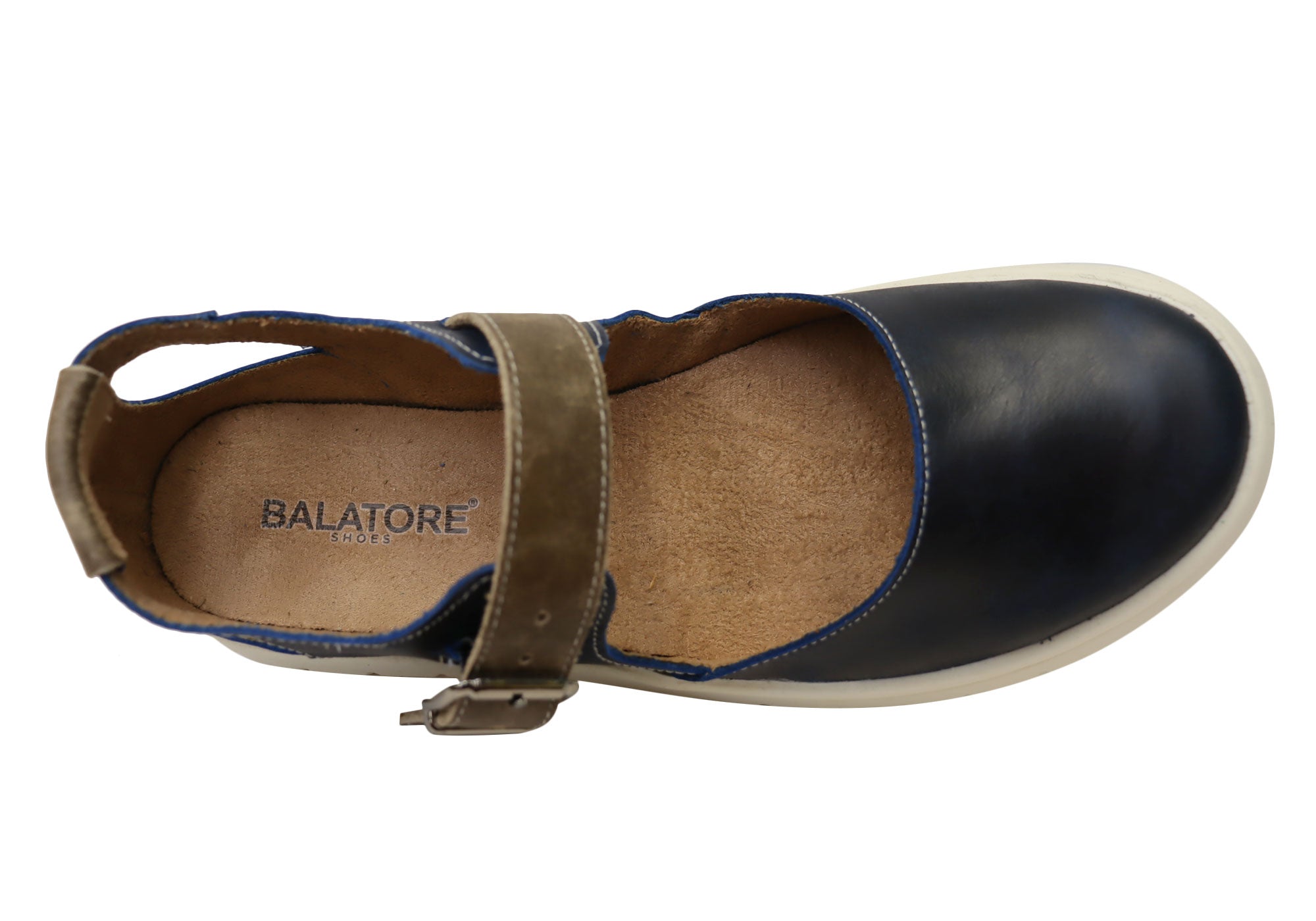 Balatore Paige Women's Comfortable Brazilian Mary Jane Leather Shoes - Stylish & Supportive for Work, Walking & Casual Outfits