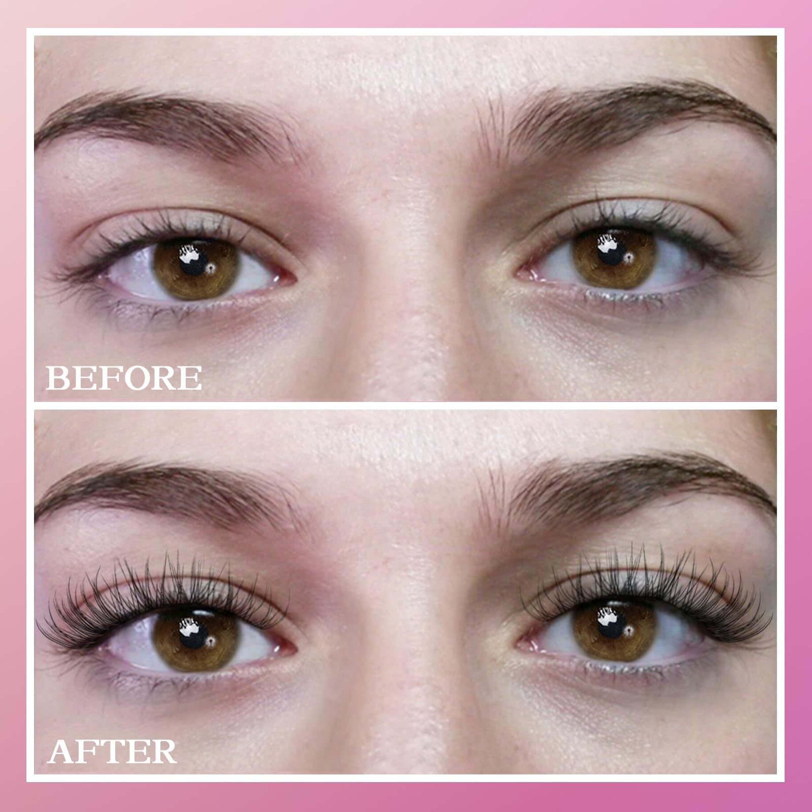 Natural Wispy D Curl Eyelash Extensions - 110pcs DIY Individual Lashes (10mm 11mm 12mm Mixed Lengths) for Fluffy Volume & Thin Band - Perfect for Daily Wear, Special Occasions & Professional Makeup Artists