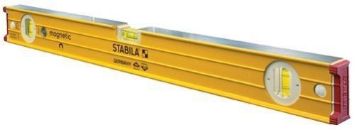 96-Inch Yellow Box Level - Heavy Duty Aluminum Construction for Precise Leveling - Perfect for Carpentry, Construction, and DIY Home Projects