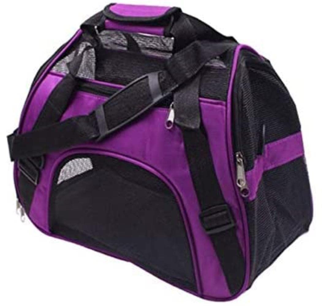 AGHH Pet Travel Carrier Backpack - Breathable Mesh Dog & Cat Carrier Bag for Small to Medium Pets - Portable, Lightweight for Airplane, Car, Hiking, and Outdoor Adventures