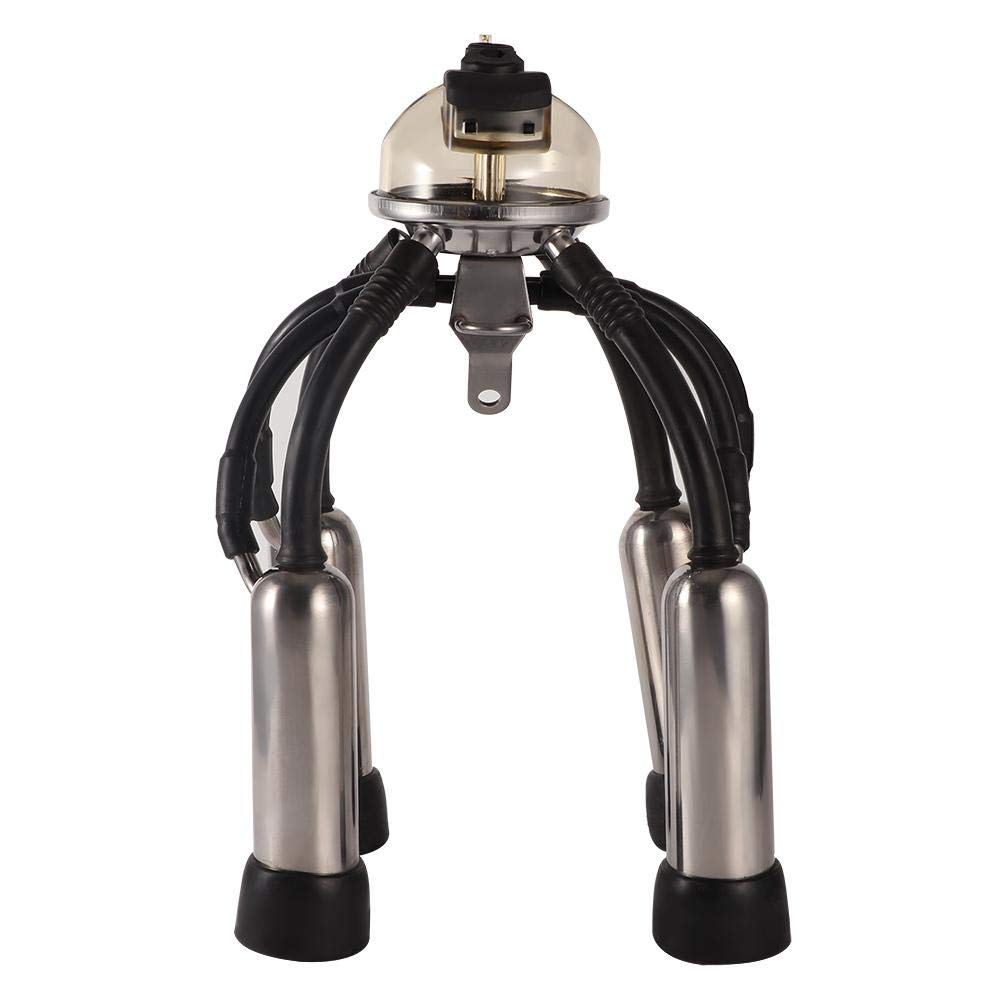 DIYdeg Stainless Steel Milk Collector - Milking Claw Tool & Machine Accessory for Home Dairy Farms | Perfect for Goat, Cow & Sheep Milk Collection