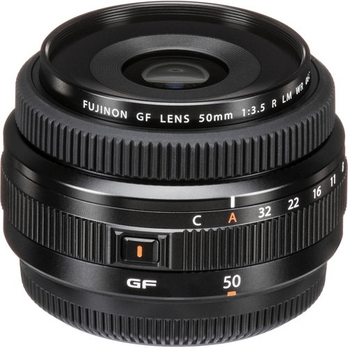 FUJIFILM GF 50mm f/3.5 R LM WR GFX Lens - Premium Medium Format Prime Lens for Portraits & Landscapes | Perfect for Professional Photography, Travel & Studio Work