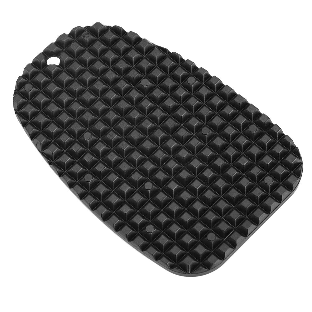 **Universal Motorcycle Kickstand Pad - Heavy Duty Footrest Plate for Soft Ground & Outdoor Parking - Durable Side Bracket Extension for Secure Motorcycle Support**    *(Perfect for Off-Road Adventures, Camping, and Parking on Grass, Sand, or Uneven Terrain)*