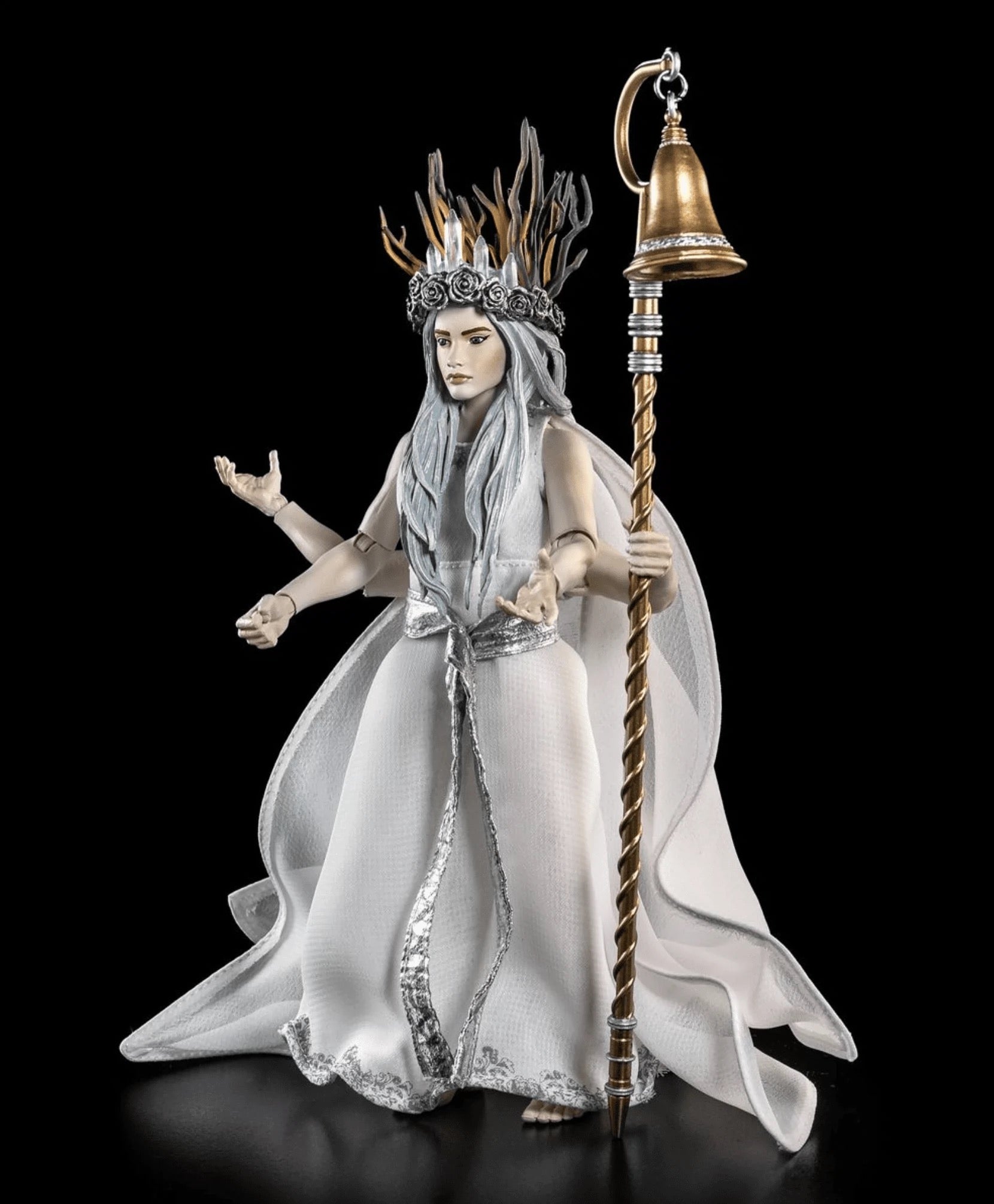 Mythic Legions 1/12 Scale 6-Inch Action Figure - The Ghost of Christmas Past by Four Horsemen Studios | Collectible Figura Obscura Series | Perfect for Holiday Displays & Fantasy Collectors