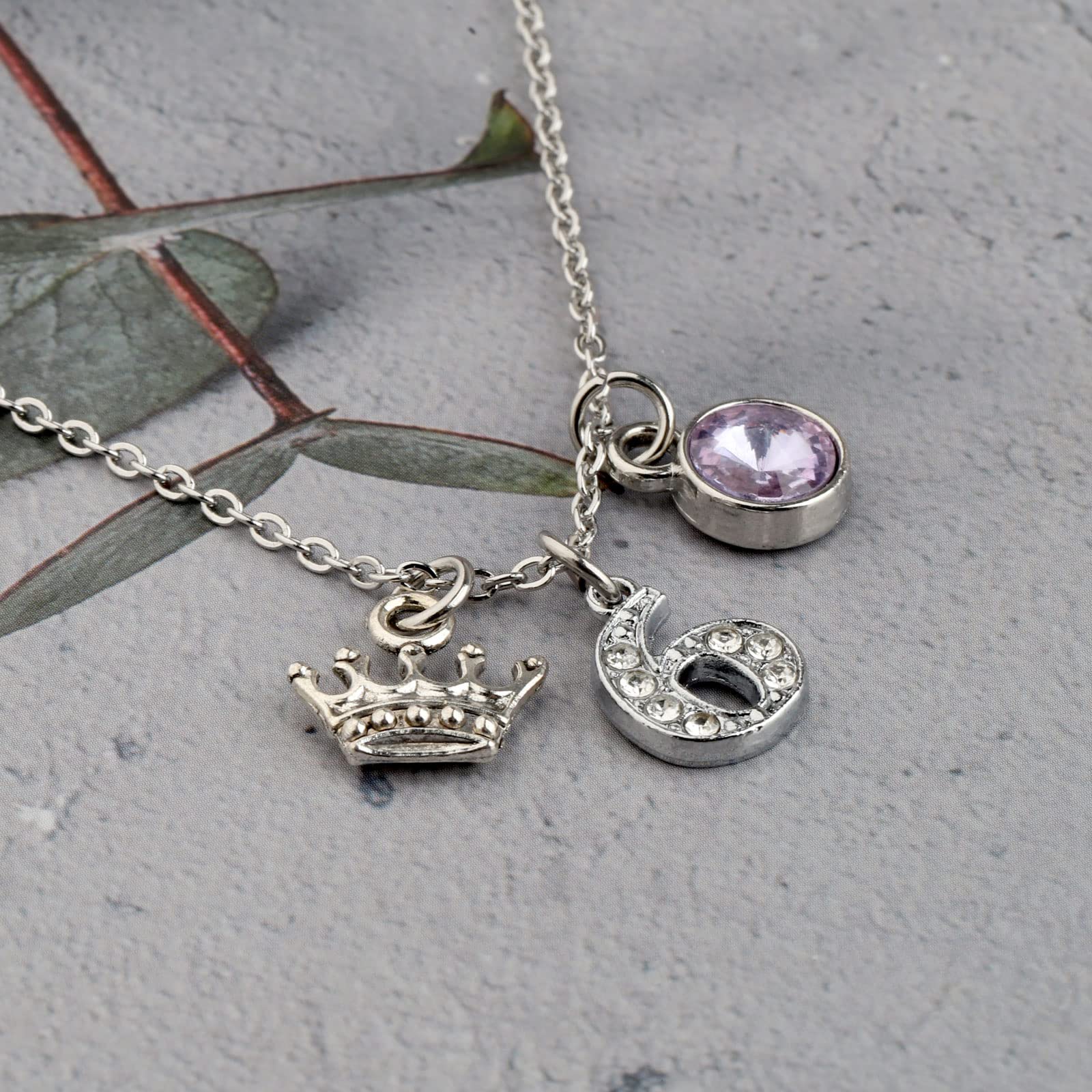 MAOFAED Six Musical Queen Broadway Necklace for Women - Elegant Jewelry Gift for Drama Teachers, Theatre Lovers & Broadway Fans - Perfect for Performances, Costume Parties & Special Occasions