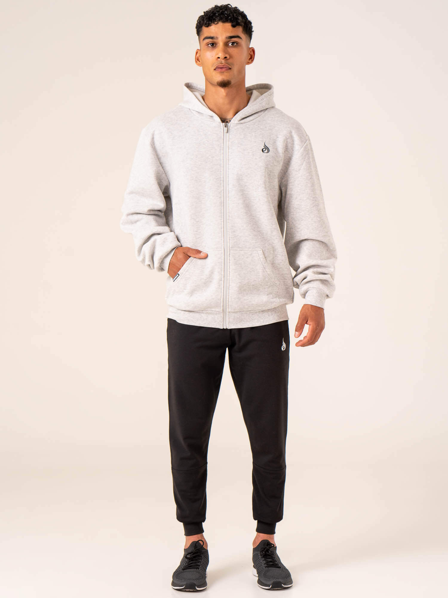 Emerge Track Pant - Faded Black Joggers for Men | Comfortable & Stylish Workout Pants | Perfect for Gym, Running & Casual Wear