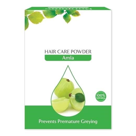 ZOOMIQUE Amla Hair Care Powder 100g - Stops Hair Fall & Strengthens Roots for Thicker, Healthier Hair | Perfect for Daily Scalp Treatment & Natural Hair Growth