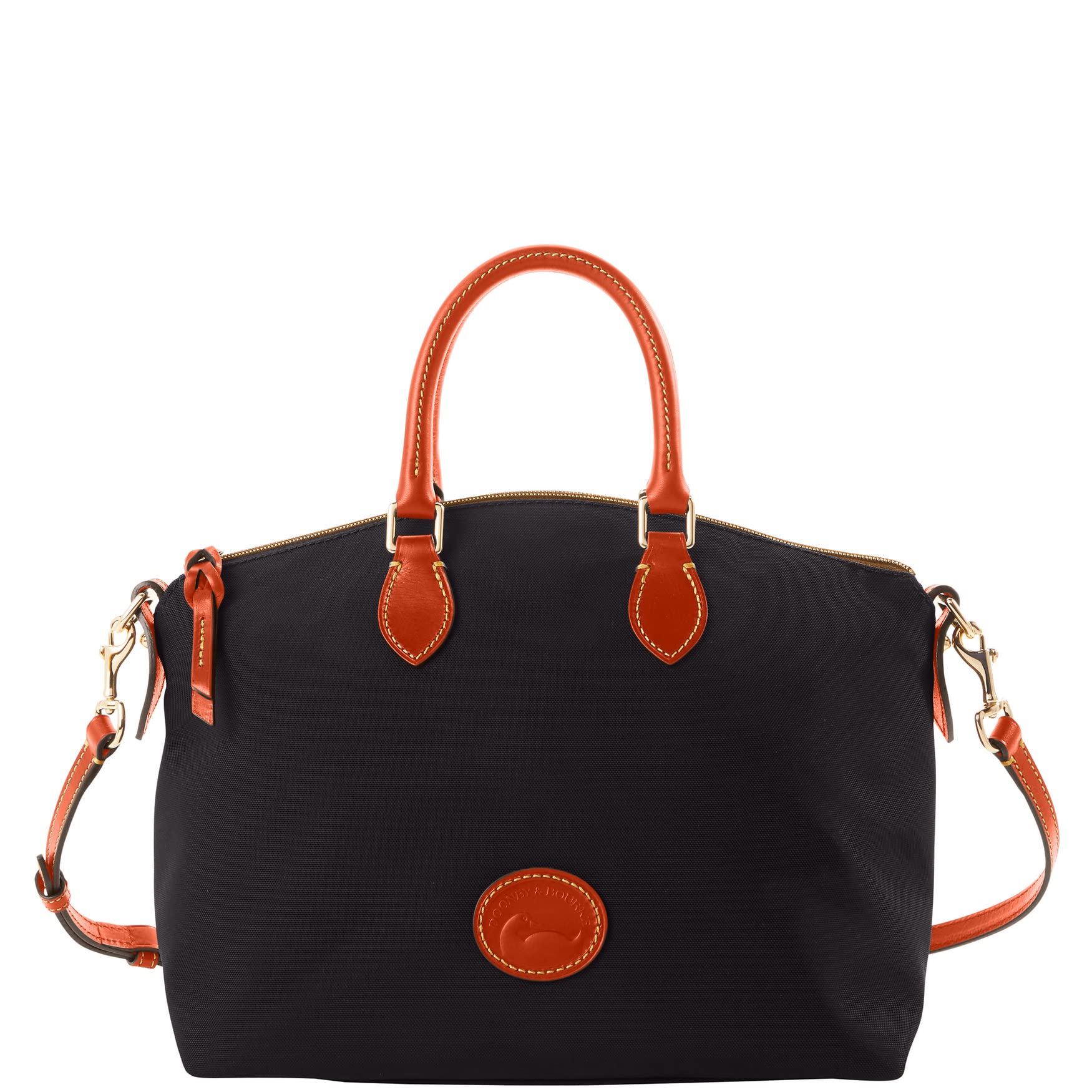 Dooney & Bourke Women's Nylon Satchel Handbag - Stylish Crossbody Purse for Work, Travel & Everyday Use