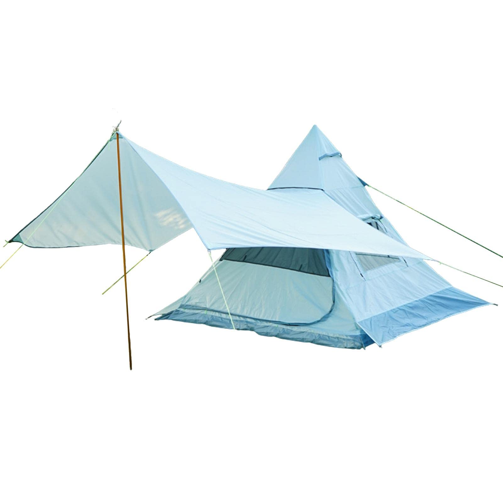 **Waterproof 3-4 Person Camping Tent – Large Family Backpacking Tent for Hiking & Outdoor Adventures – Portable, Easy Setup, Compact for Travel – Perfect for Backyard, Beach & Camping Trips**