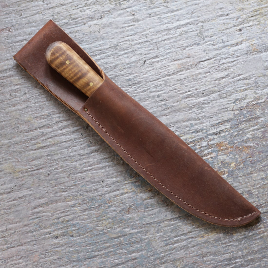 Premium Leather Knife Sheath - Durable & Handmade for Hunting, Camping & Outdoor Adventures | Perfect for Bushcraft, Survival & EDC Gear