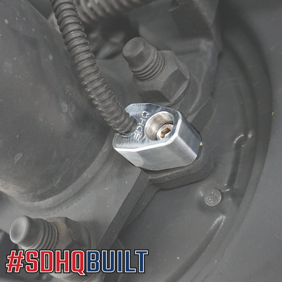 2023 Chevy/GMC 2500/3500 HD SDHQ Billet Aluminum Rear ABS Guards - Heavy Duty Protection for Off-Road Trucks & Towing