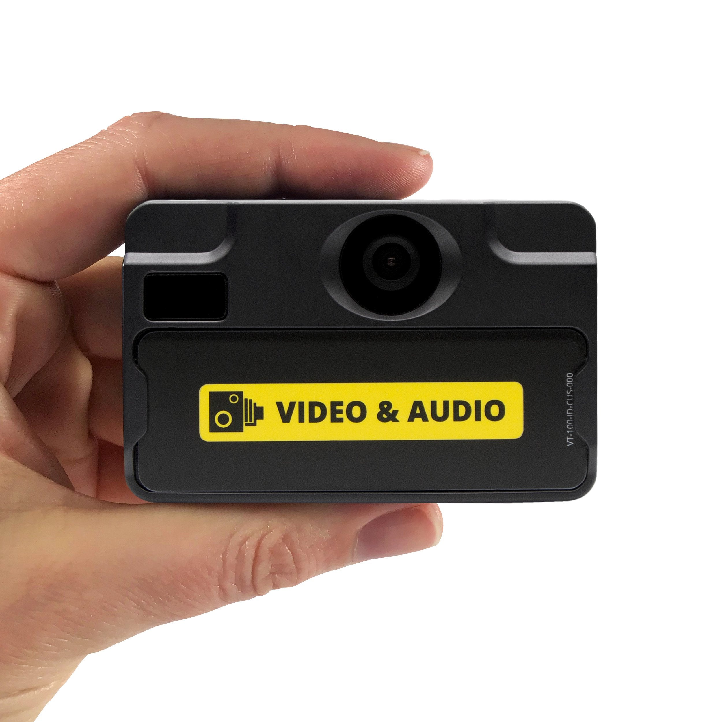 VT100 Body Worn Camera - HD 1080P Police Security Camera with Night Vision, 32GB Storage & Long Battery Life - Ideal for Law Enforcement, Security Guards & Personal Safety