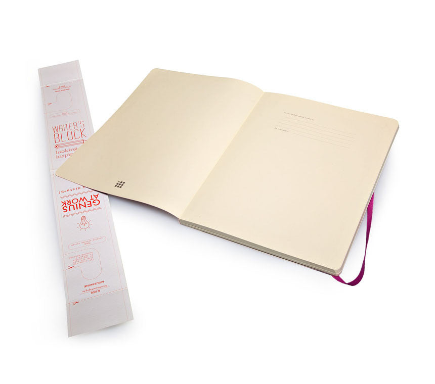 Premium Moleskine Colored Plain Notebook - Extra Large Soft Cover Journal for Artists, Writers & Professionals - Perfect for Sketching, Note-Taking & Creative Projects