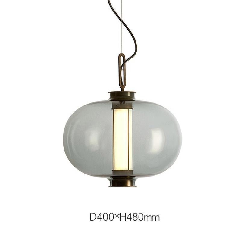 Bai Family Pendant Light - Modern Glass Ceiling Light Fixture for Dining Room, Kitchen Island & Bedroom Decor | Dimmable Hanging Chandelier