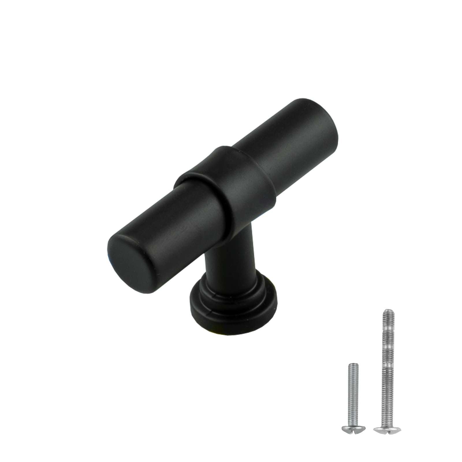25 Pack Modern Round Bar Cabinet Handles - 304 Stainless Steel 2