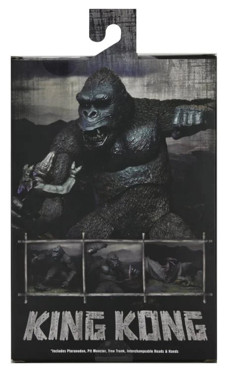 NECA King Kong (Skull Island) Action Figure - Collectible Movie Toy for Fans & Gift Idea - Perfect for Display, Cosplay, and Kong Themed Decor
