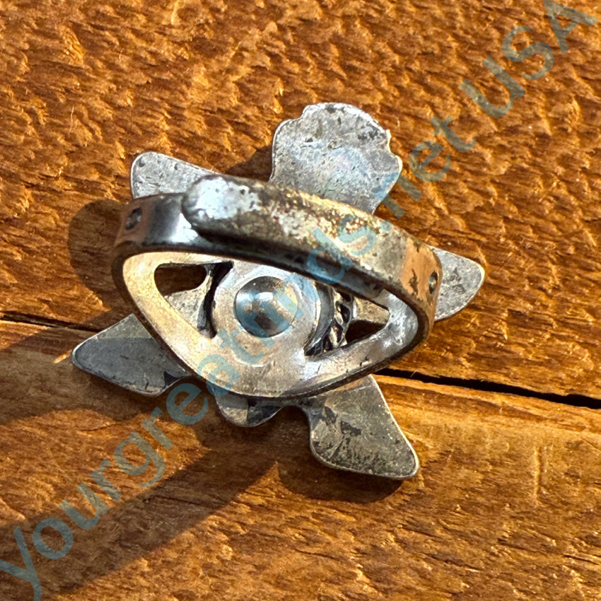 Vintage Southwestern Knifewing Ring - Authentic Native American Style Costume Jewelry for Women - Perfect for Boho Fashion, Festival Outfits & Western Themed Parties