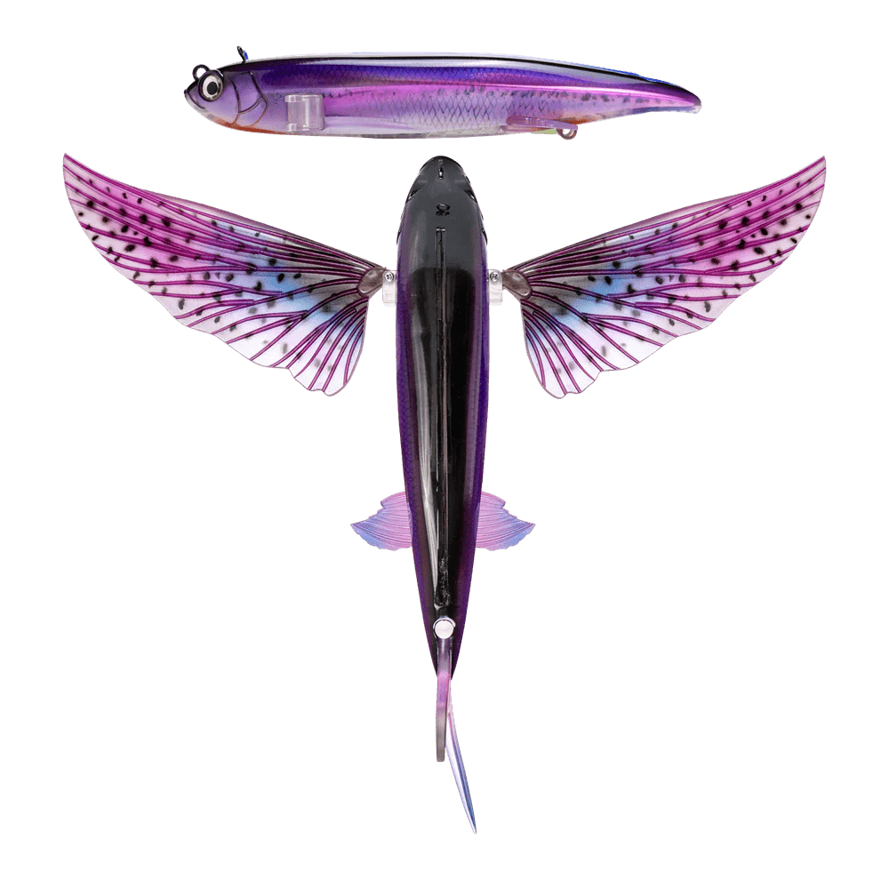 Nomad Design Slipstream Flying Fish Lures - Premium Saltwater Fishing Lures for Tuna, Mahi Mahi & Billfish - Ideal for Offshore Trolling & Big Game Fishing