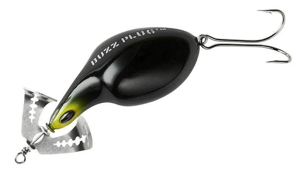 Arbogast Buzz Plug Jr. Fishing Lure - Topwater Bass Bait for Freshwater & Saltwater - Perfect for Casting, Trolling & Shore Fishing