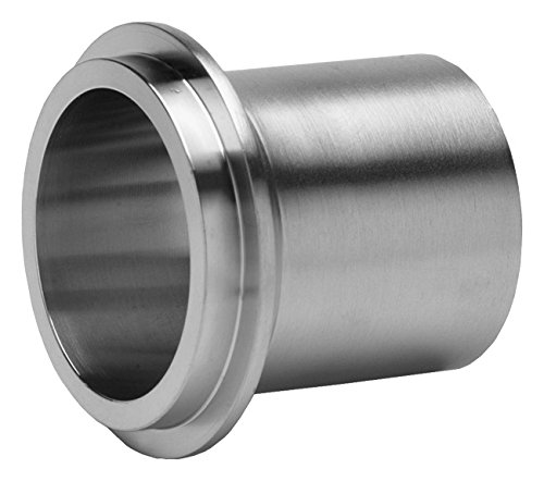 Dixon 14WLI-R100 316L Stainless Steel Male I-Line Long Welding Ferrule - 1 Inch Inner Diameter for Industrial Piping & High-Pressure Applications