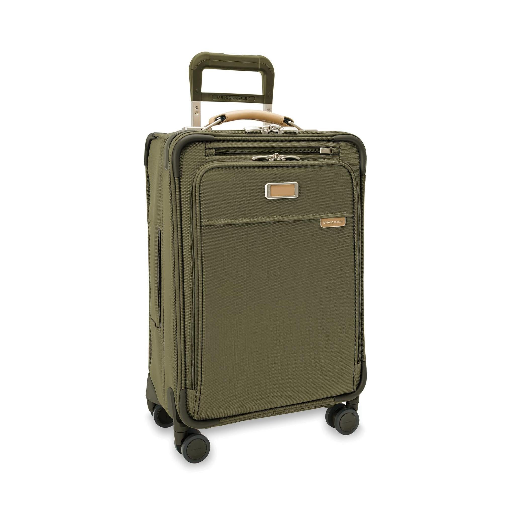 Briggs & Riley Baseline Essential Carry On Spinner Luggage - Lightweight Durable Suitcase for Business Travel & Weekend Getaways | Perfect for Airplane Overhead Bins & Quick Trips