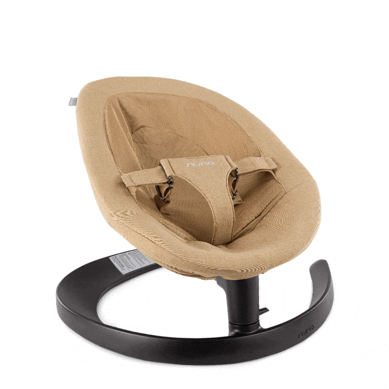 Nuna Leaf Grow Baby Swing with Toy Bar - Adjustable Infant Seat for Newborns to Toddlers - Perfect for Nursery, Living Room & Outdoor Use